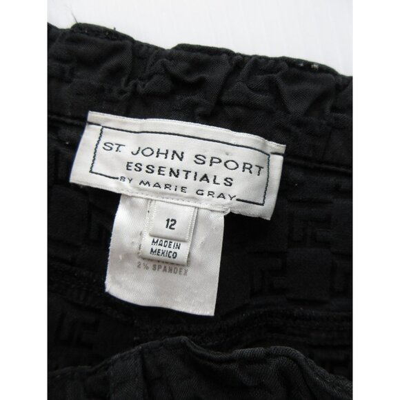 VITNAGE St John Pants 12 Marie Gray Sport Essentials Jacquard Logo - Picture 8 of 10